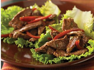 Thai Beef Wok 'n Roll-Ups