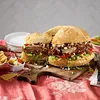 Beef Muffuletta Burger