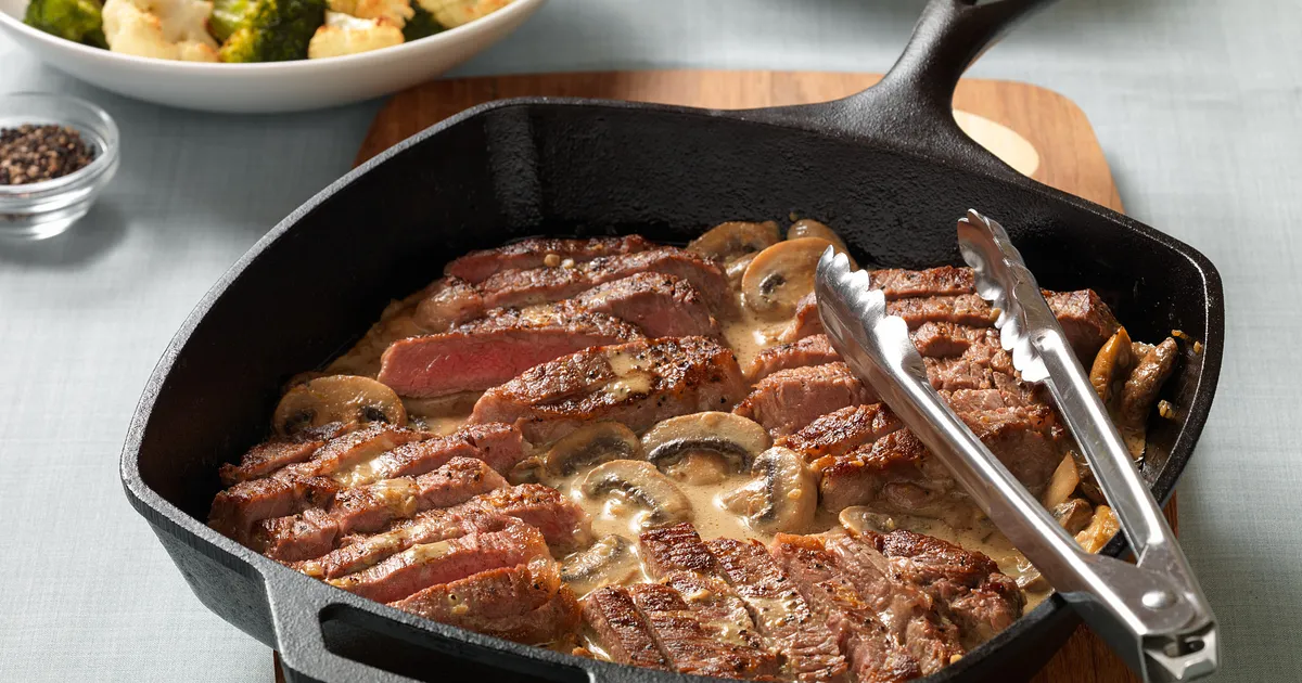 Classic Steak Diane | Beef Loving Texans | Beef Loving Texans is your one-stop information center fo