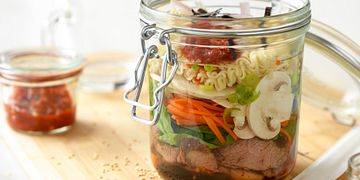 DIY Beef Ramen On The Go