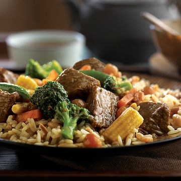 Asian Braised Beef with Vegetables