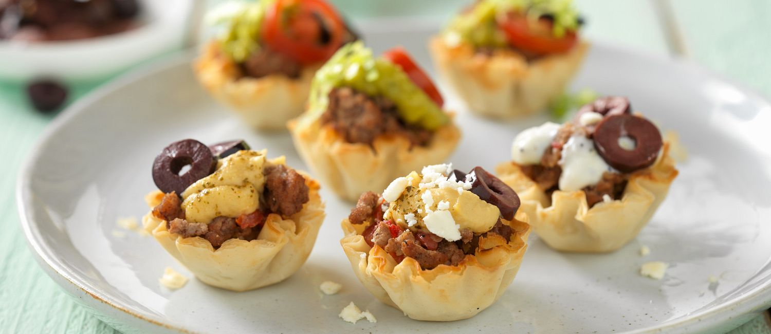 Tiny Greek Beef Tarts | Beef Loving Texans