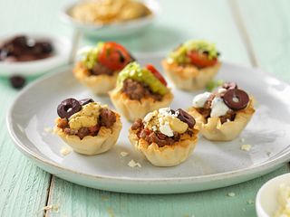 Tiny Greek Beef Tarts