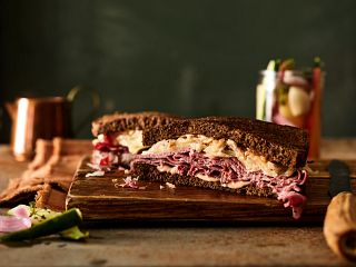 Classic Beef Reuben Sandwich