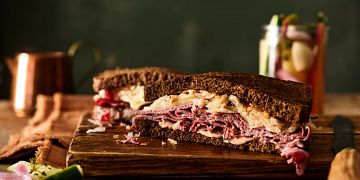 Classic Beef Reuben Sandwich