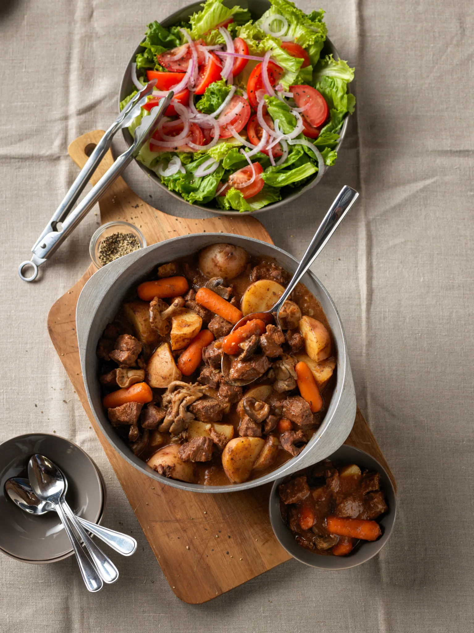 Wild Mushroom Beef Stew