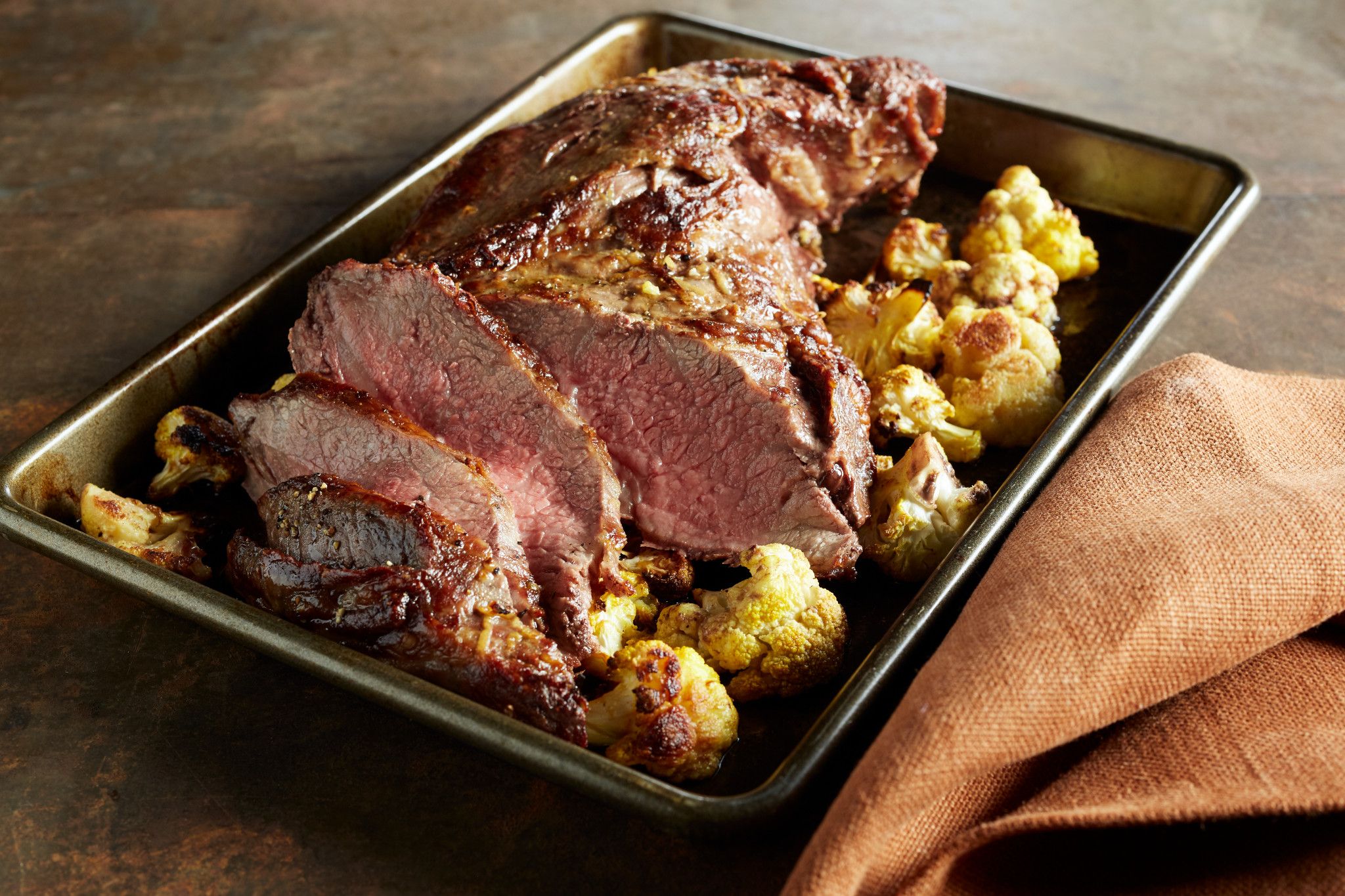 Indian Beef and Cauliflower
