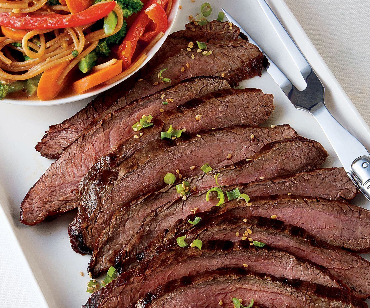 Pacific Rim Grilled Steak & Noodle Salad