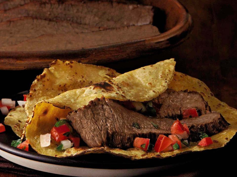 Braised Brisket Street-Style Tacos