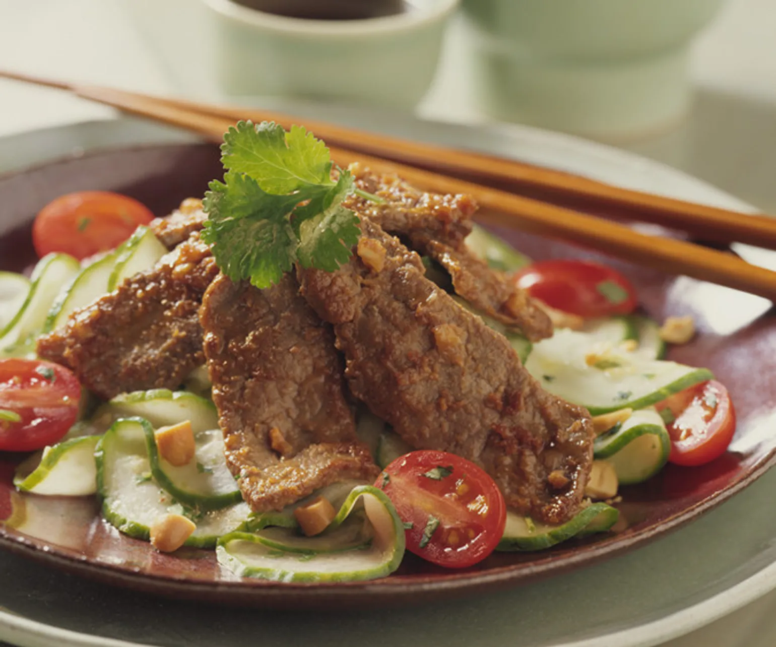 Thai Beef & Cucumber Salad