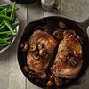 Ribeye Steaks with Balsamic Mushroom Sauce