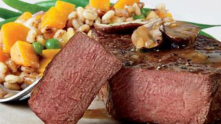 Bistro-Style Filet Mignon with Champagne Pan Sauce