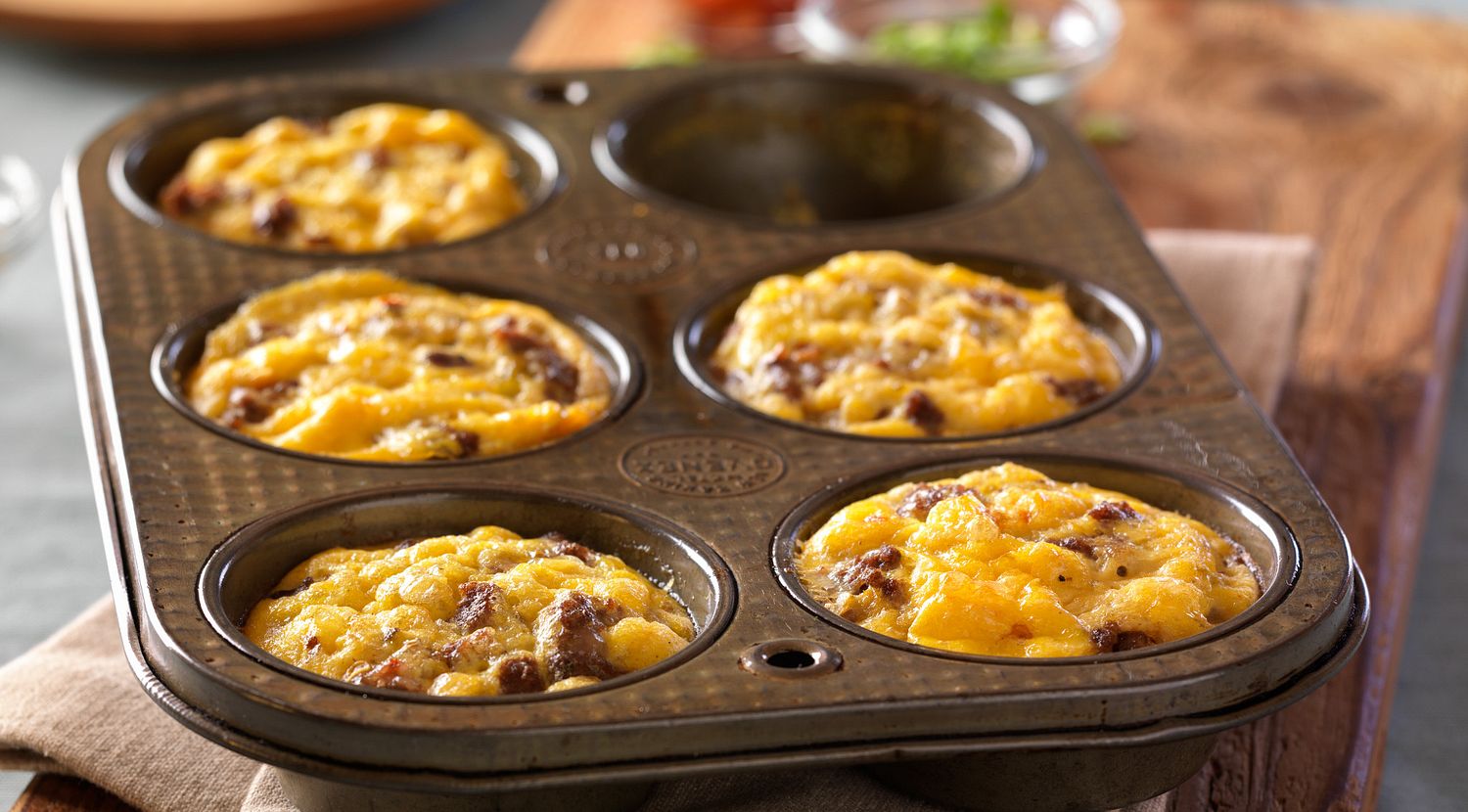 Beef Sausage & Egg Muffin Cups