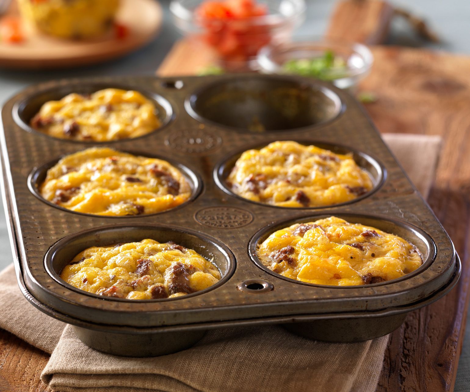 Beef Sausage & Egg Muffin Cups