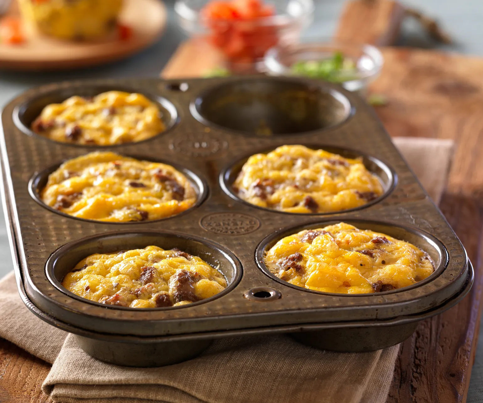 Beef Sausage & Egg Muffin Cups