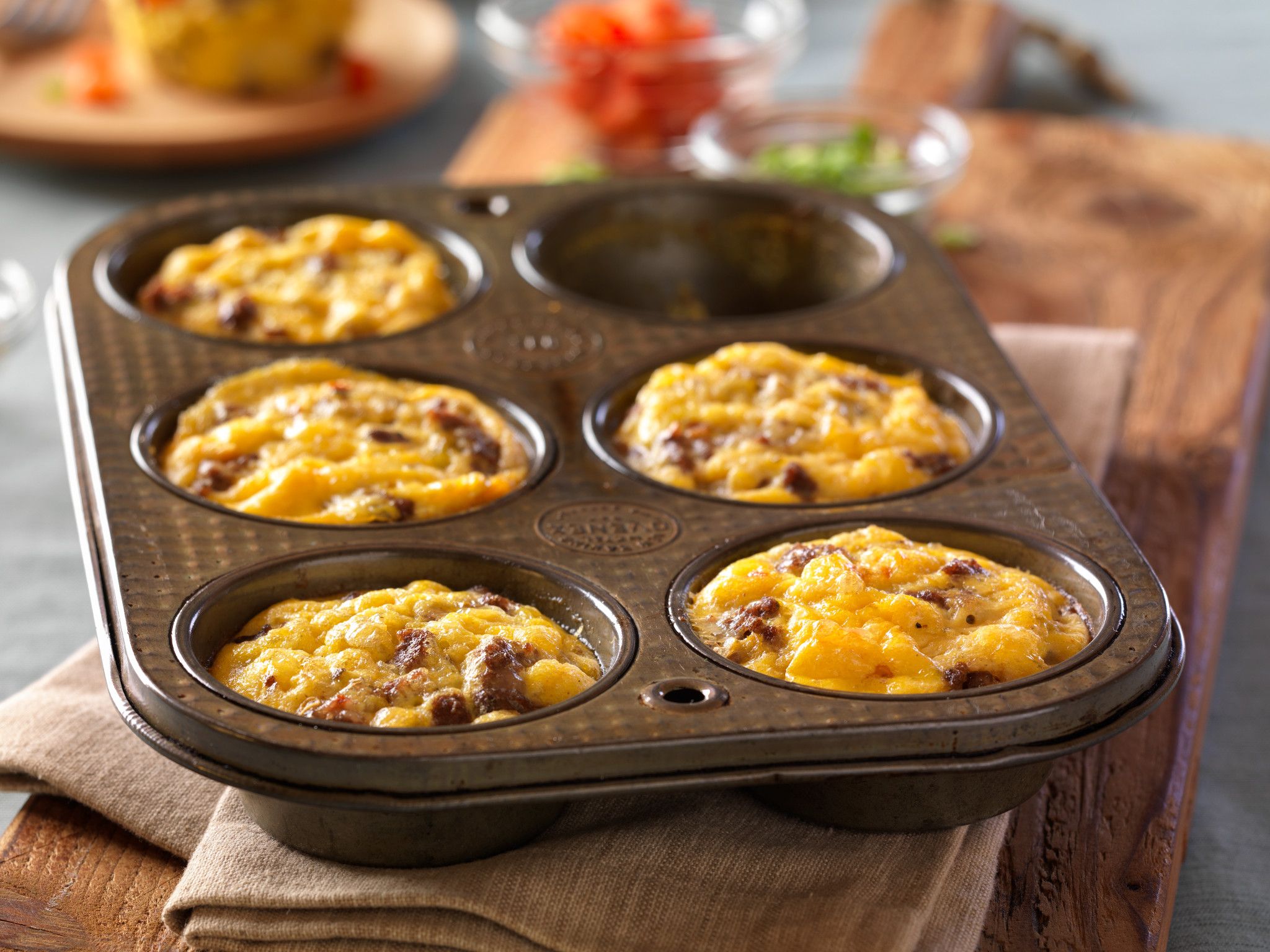 Beef Sausage & Egg Muffin Cups