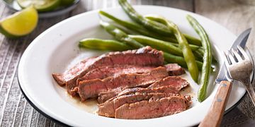 Tangy Lime Grilled Top Round Steak