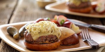 Oktoberfest Beef Burger