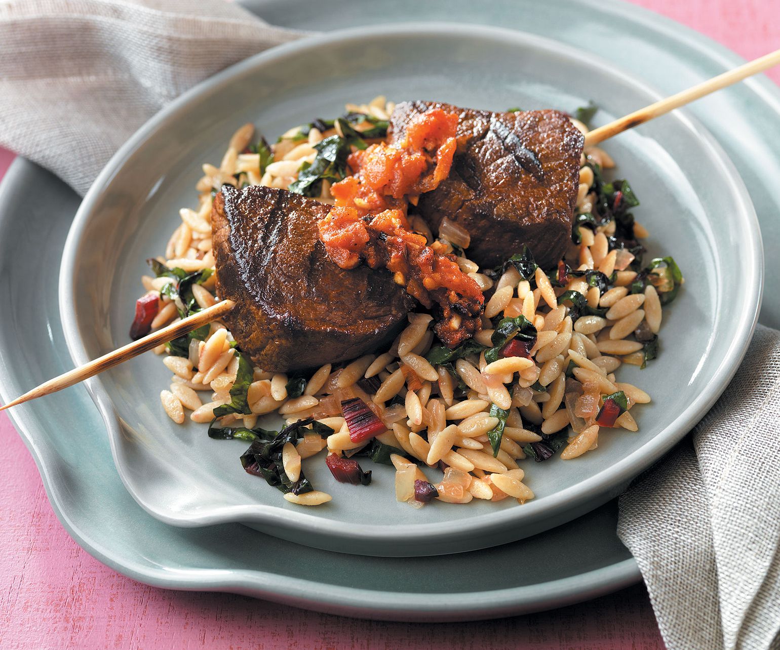 Sonoma-Style Beef Skewers