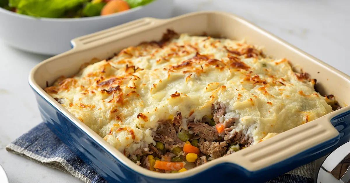 Hearty Shepherd’s Pot Roast Pie | Beef Loving Texans | Beef Loving Texans is your one-stop informati