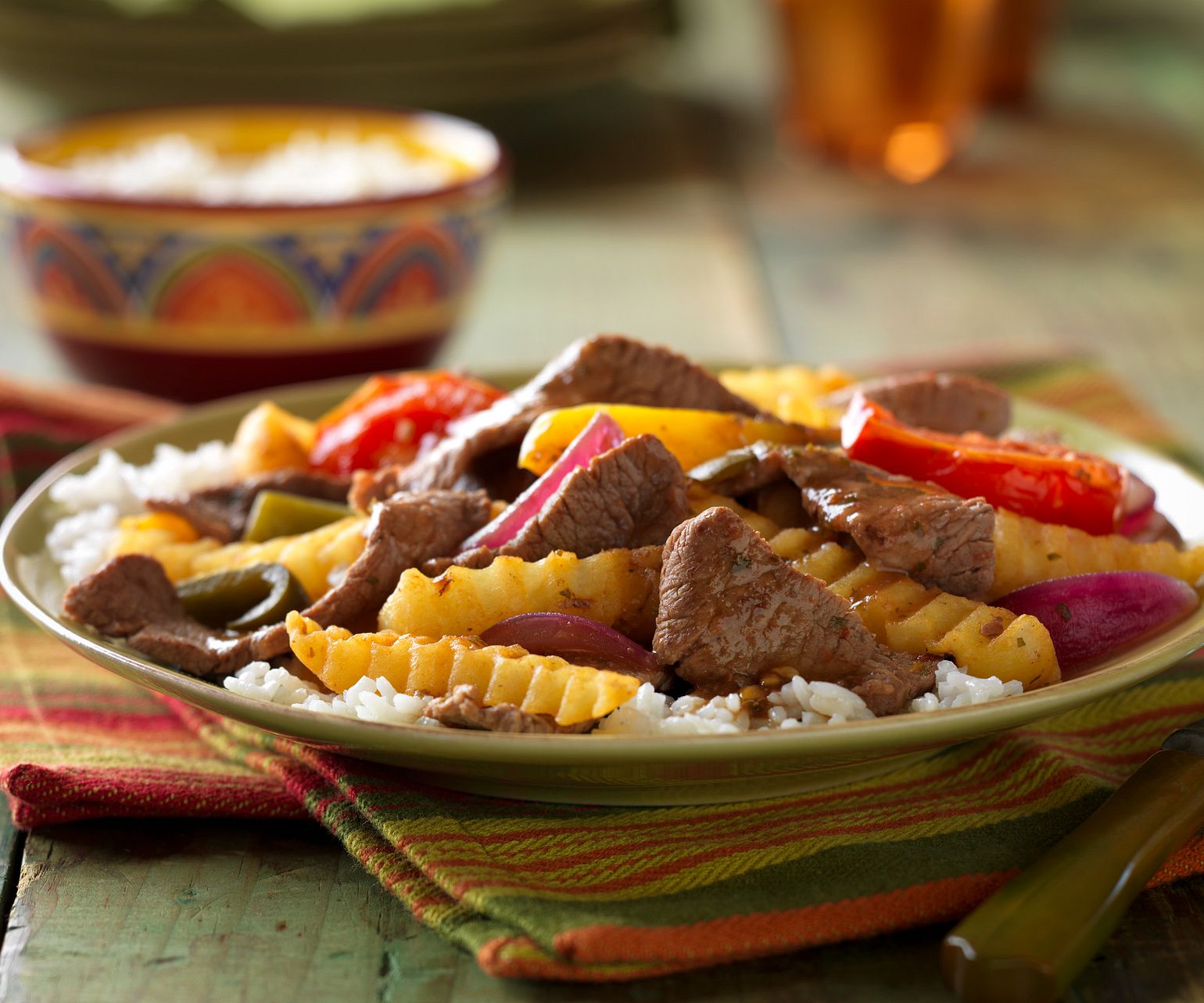 Peruvian Lomo Saltado