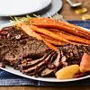 Beef Brisket with Savory Carrots & Dried Plums