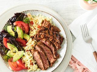 Speedy Fiesta Steak and Rice