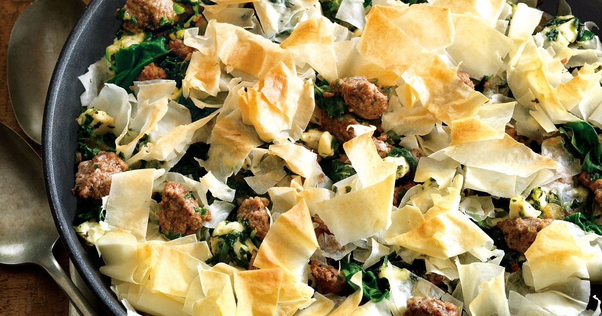 Beef and Spinach Greek Pie | Beef Loving Texans | Beef Loving Texans is your one-stop information ce