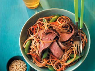 Grilled Steak and Asian Noodle Salad
