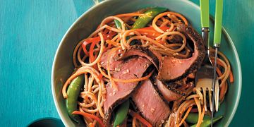 Grilled Steak and Asian Noodle Salad
