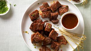 Bite-Sized Sweet and Spicy Beef Ribs