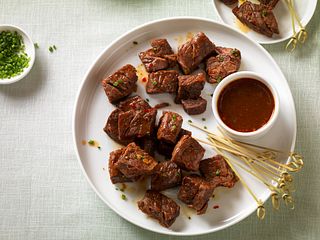 Bite-Sized Sweet and Spicy Beef Ribs