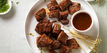 Bite-Sized Sweet and Spicy Beef Ribs