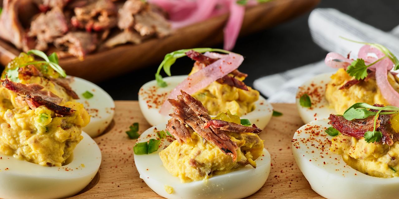 Brisket Deviled Eggs