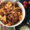 Country Style Ribs with Rustic Fire-Roasted Tomato Sauce
