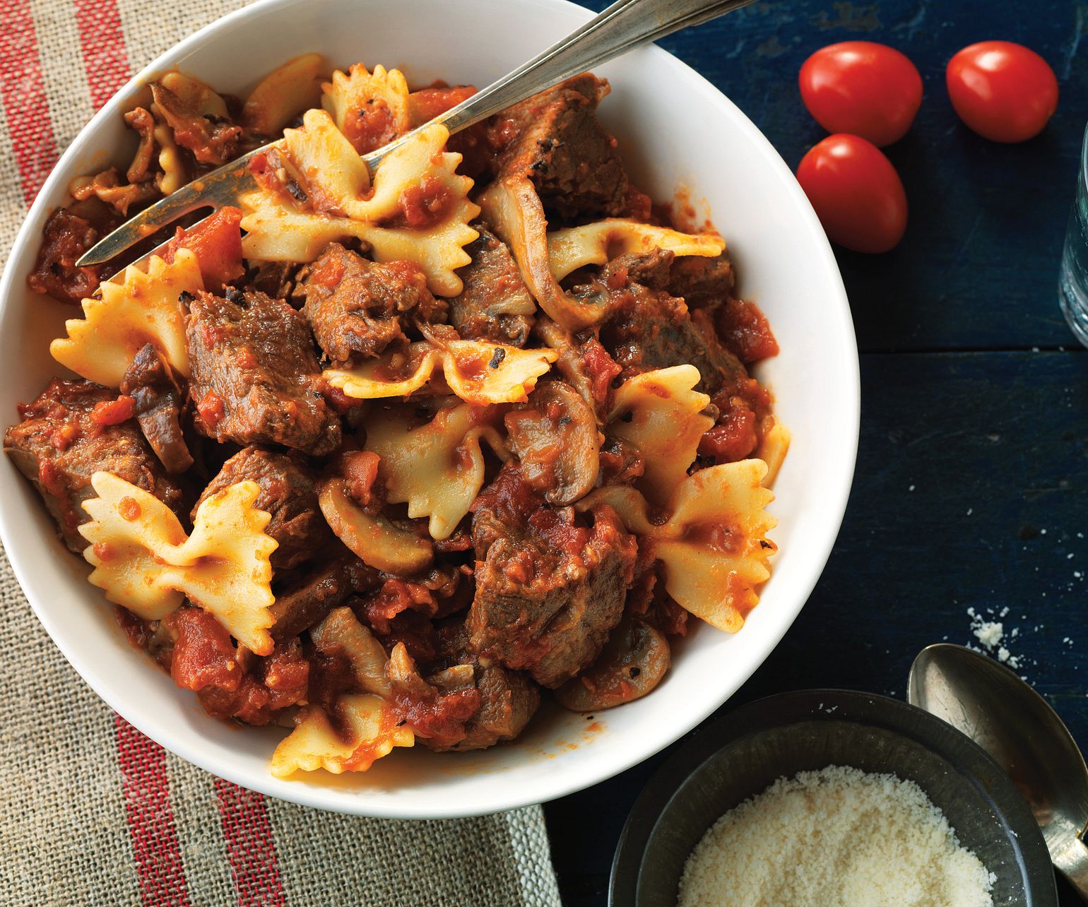 Country Style Ribs with Rustic Fire-Roasted Tomato Sauce