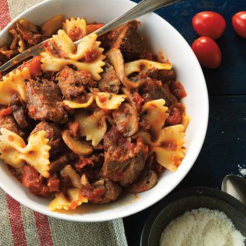 Country Style Ribs with Rustic Fire-Roasted Tomato Sauce