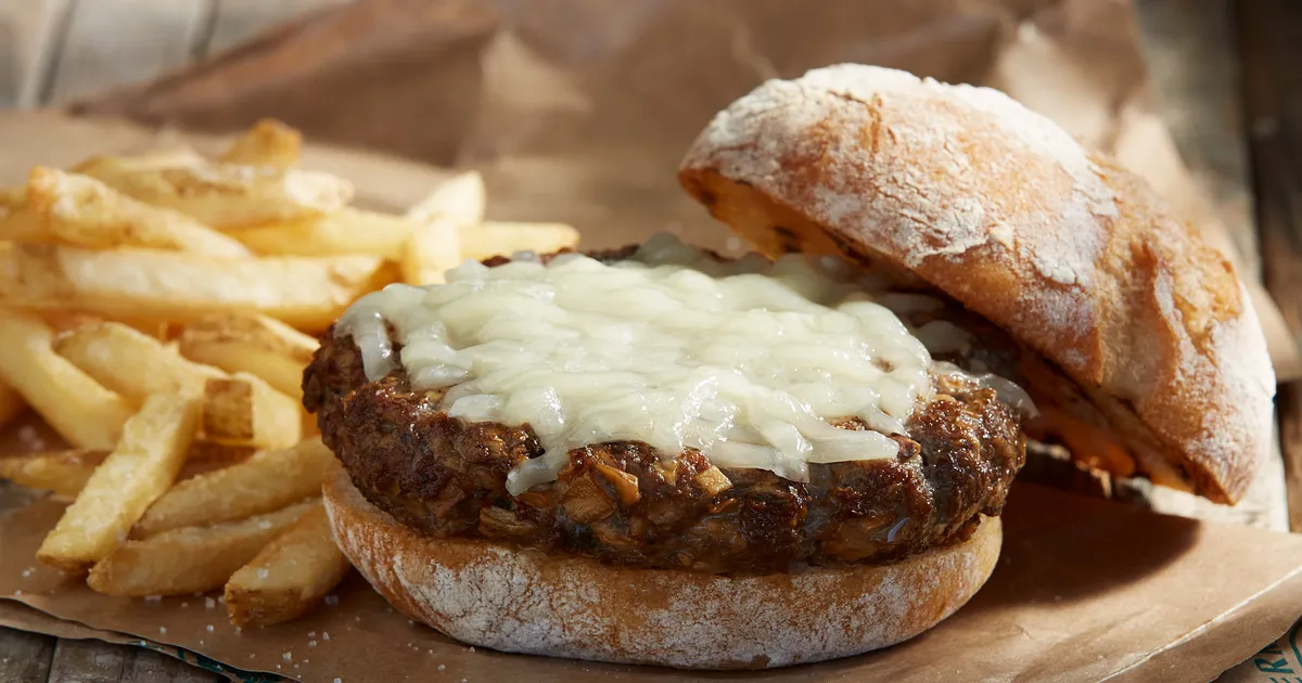 Beef and Mushroom Burgers | Beef Loving Texans | Beef Loving Texans is your one-stop information cen