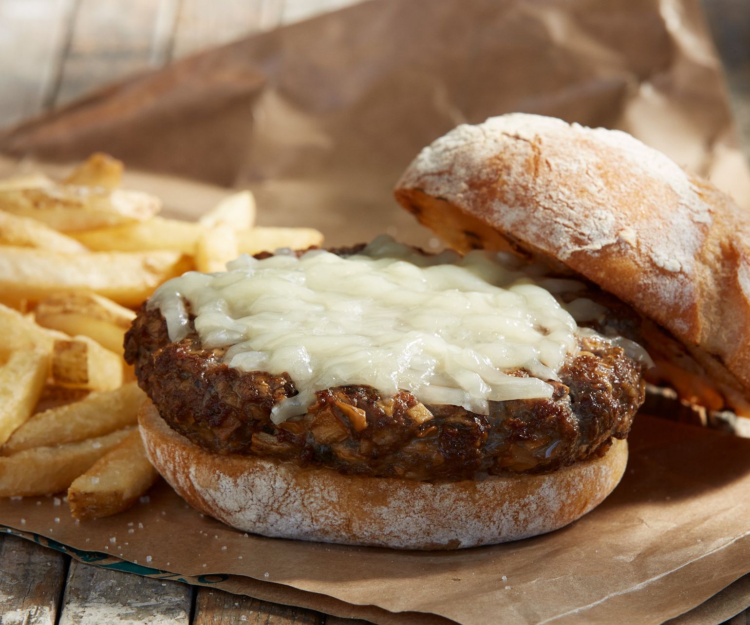 Beef and Mushroom Burgers