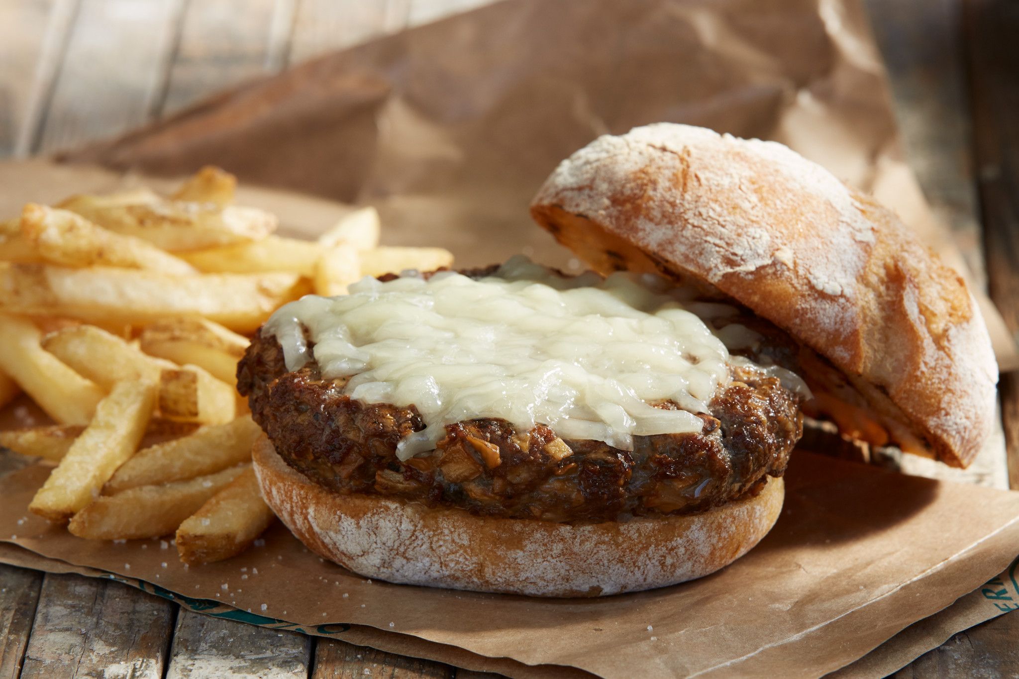 Beef and Mushroom Burgers
