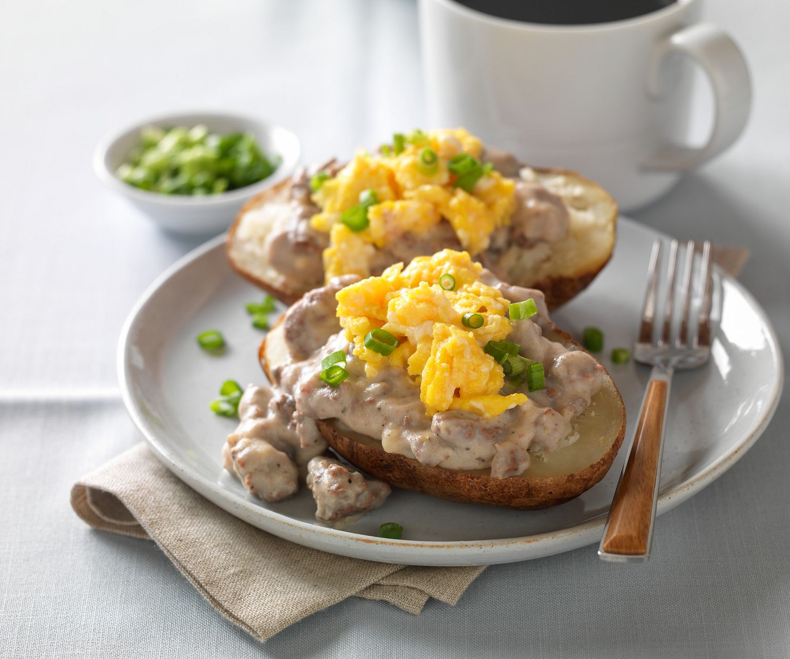 Beefy Breakfast Potatoes