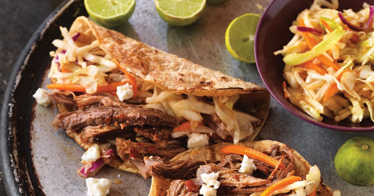 Beer-Braised Spicy Beef Tacos | Beef Loving Texans | Beef Loving Texans is your one-stop information