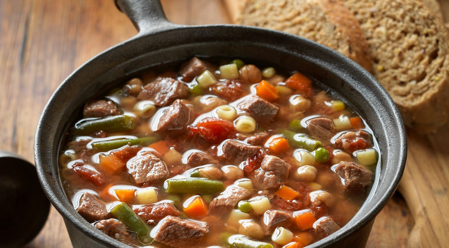 Lazy Day Beef & Vegetable Soup