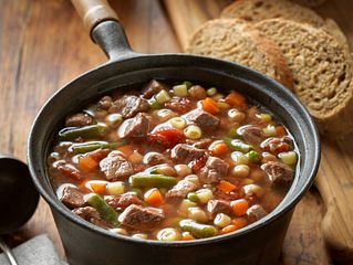 Lazy Day Beef & Vegetable Soup