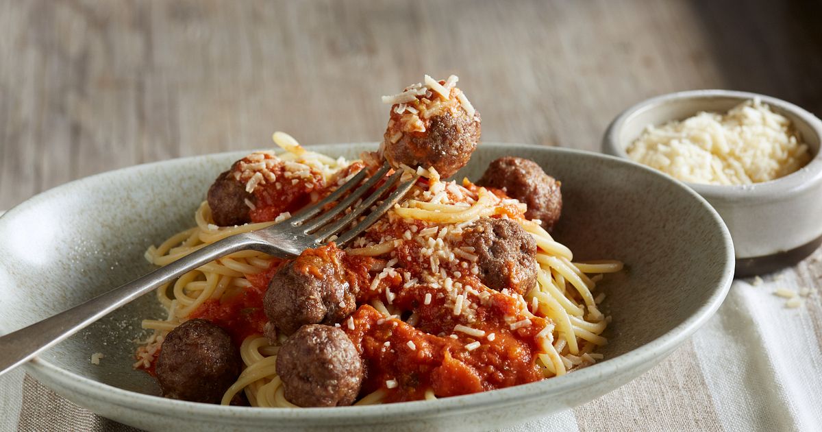 Classic Spaghetti & Meatballs | Beef Loving Texans | Beef Loving Texans ...