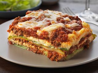 Beef and Zucchini "Noodle" Lasagna