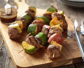 Beef Top Sirloin & Potato Kabobs