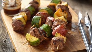 Beef Steak & Potato Kabobs