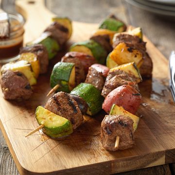 Beef Top Sirloin & Potato Kabobs
