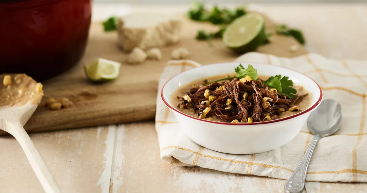 Smoked Beef Brisket and Corn Chowder | Beef Loving Texans | Beef Loving Texans is your one-stop info